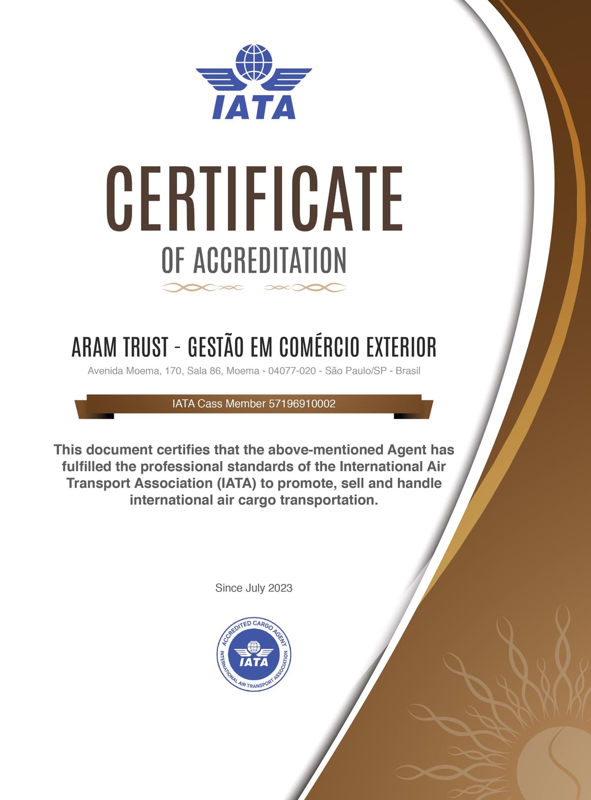 Certificado IATA Final